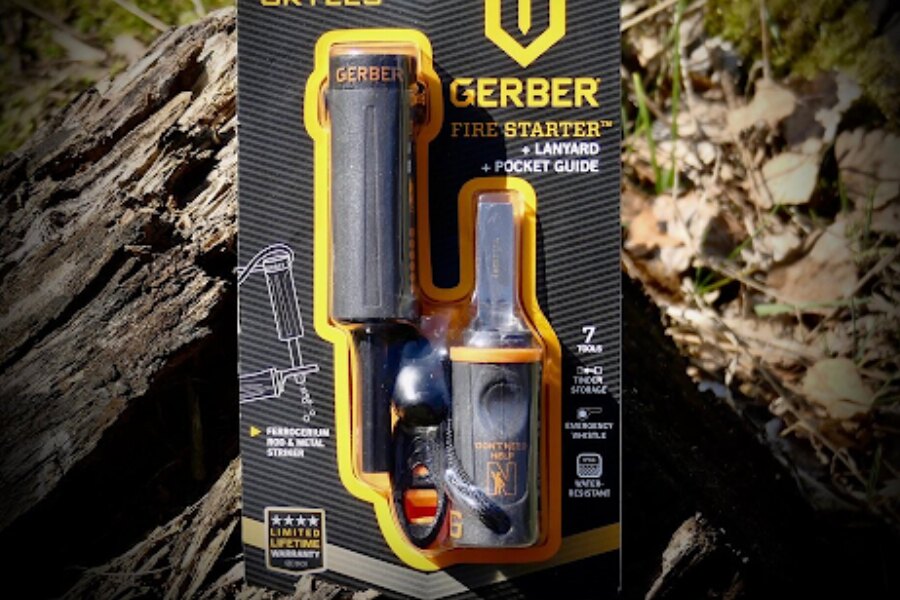 Křesadlo podpalovač GERBER® Bear Grylls Fire Starter