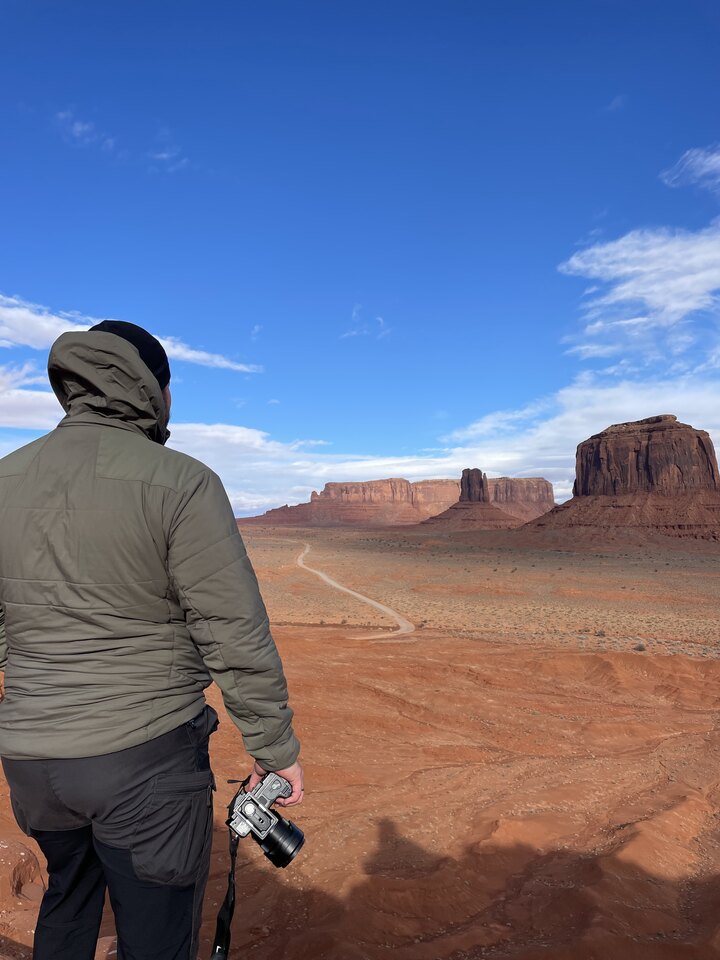 Zima - leden - Monument Valley