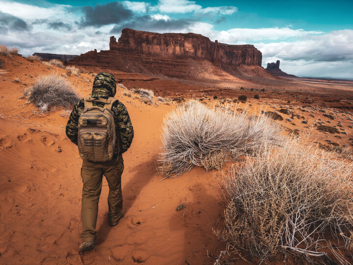 Zima - leden - Monument Valley