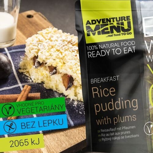 Adventure Menu® - Rýžový nákyp se švestkami 250 g