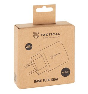 Cestovní nabíječka Base Plug Dual Tactical®, 20 W