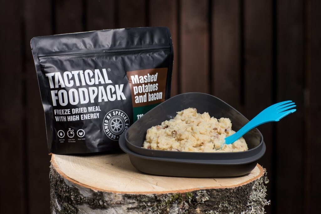 Dehydrované jídlo Tactical Foodpack® bramborová kaše se slaninou