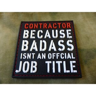 Nášivka JTG® CONTRACTOR - barevná